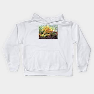 The Olive Branch Bromeliads Kids Hoodie